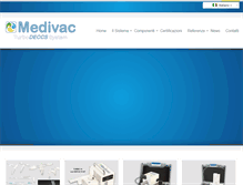 Tablet Screenshot of medivac.it